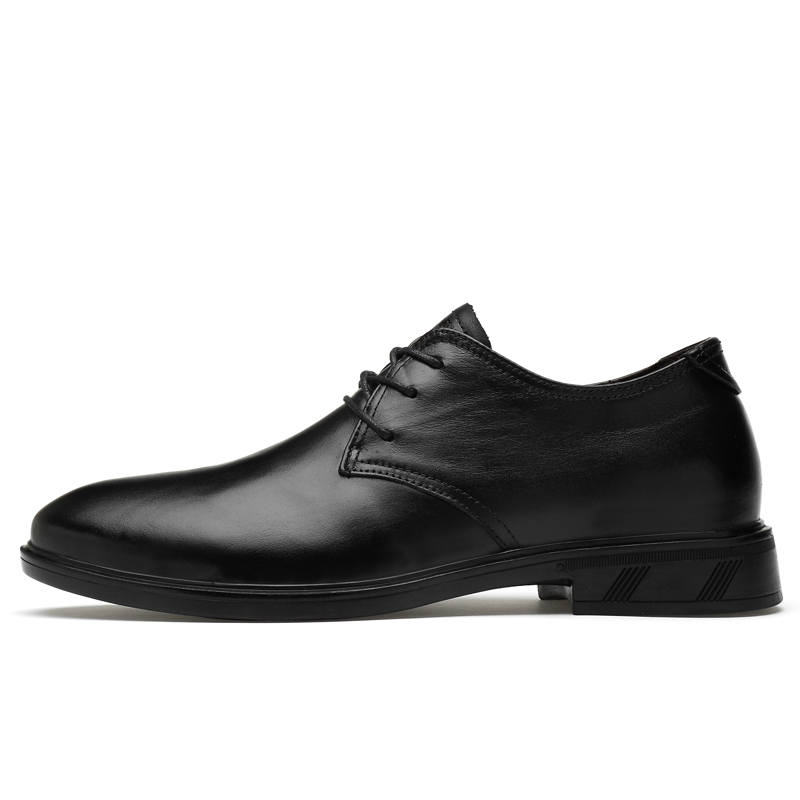 YIMINU Top Grain Cow Leather Men's Casual Shoes Men's