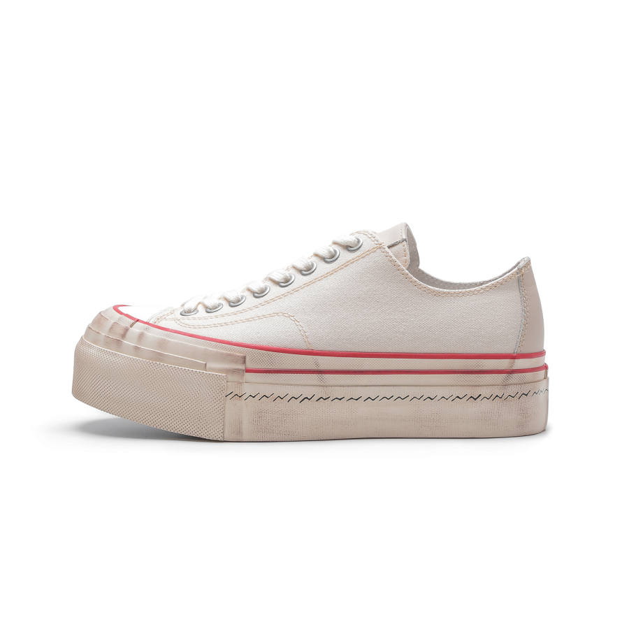 T/C TC Tcmade 009D Low top Canvas Shoes Unisex White