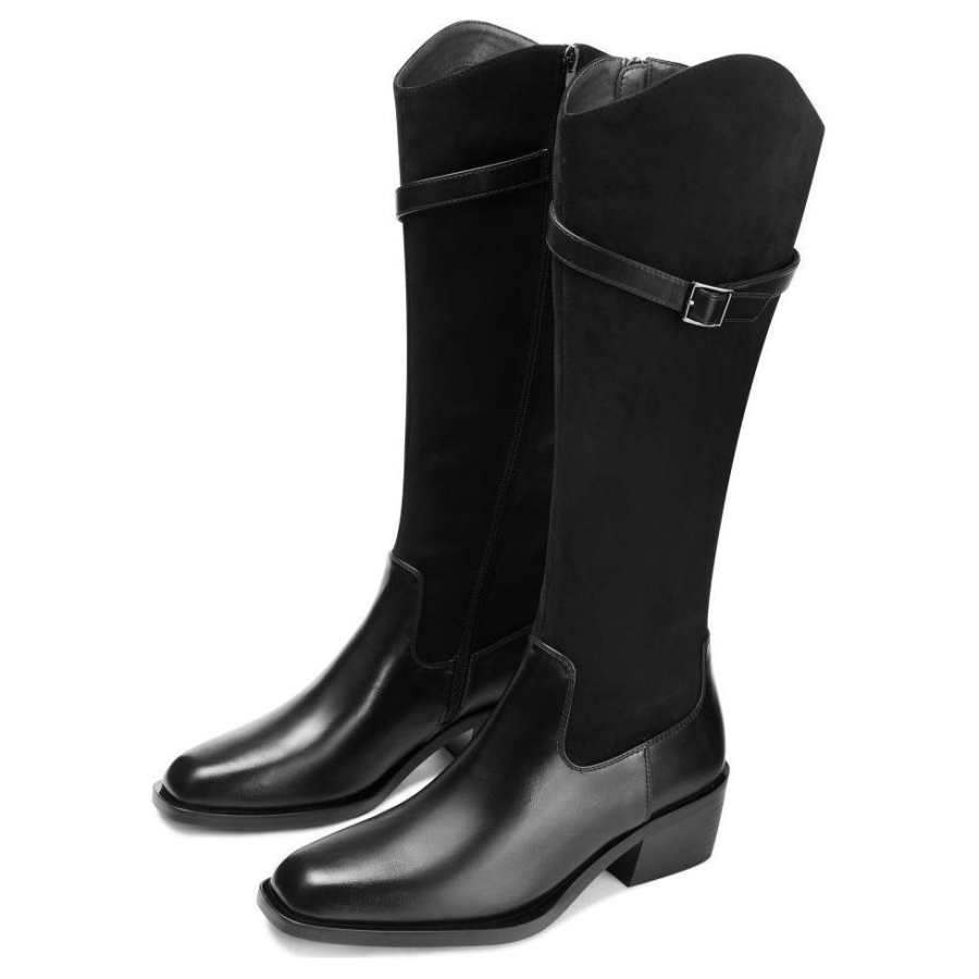TOOMANYSHOES Stylish Selfie Mid Calf Boots Women's