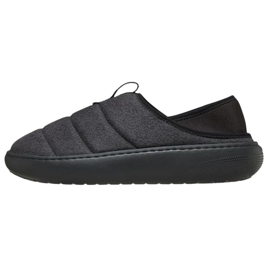 Crocs Classic Vegan Suede Low top Casual Shoes Unisex Black