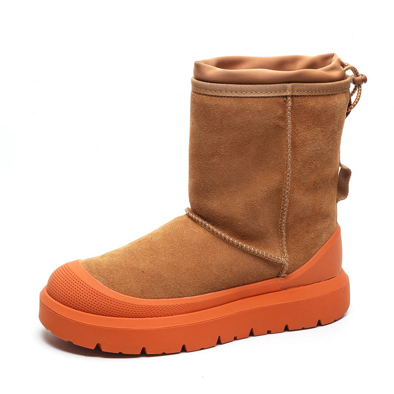 GONGNIULEITING GONGNIULEITING Crew Snow Boots Unisex