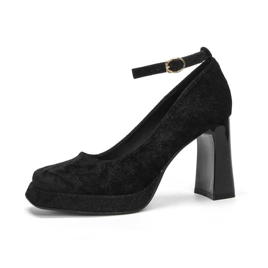 Zubumei Suede Fashion Trend High Heels Women's