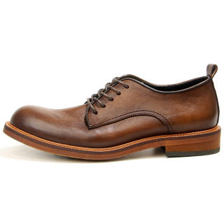DIENGRLEY Dress Shoes Men's Low Top Brown/Black