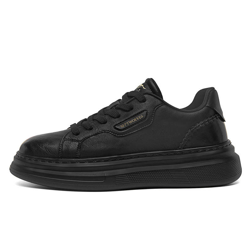 SEPTWOLVES Cushioning Abrasion Resistant Height Increasing Low top Skateboard Shoes Men's