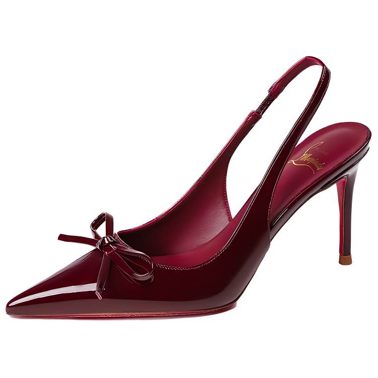HKCP High Heels Women's Burgundy, Nude