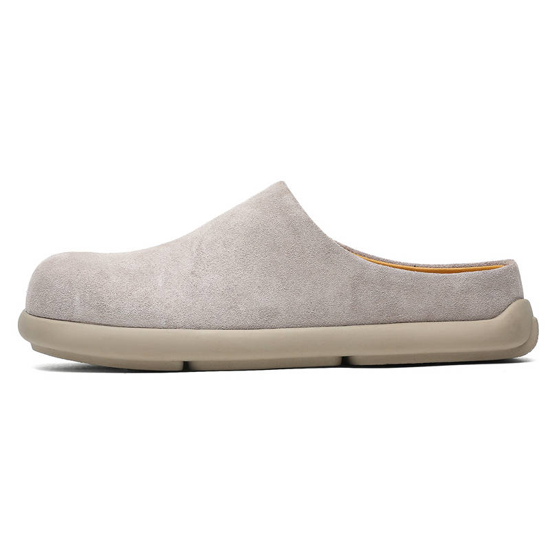 CHILANG CHILANG Rubber Sole Closed Toe Slippers Unisex White
