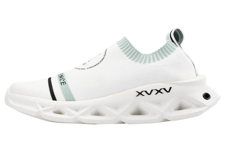 NORVINCY Low top Running Shoes Unisex White Green Stylish Outdoors