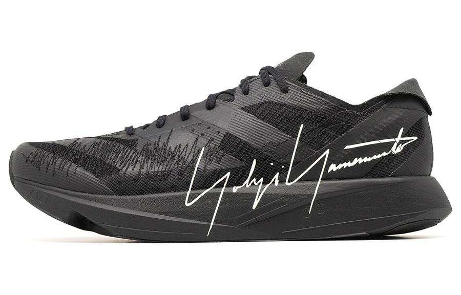 Y-3 Y 3 Fabric Low top Sports Casual Shoes Unisex Black Yohji Yamamoto Designer Signature Edition