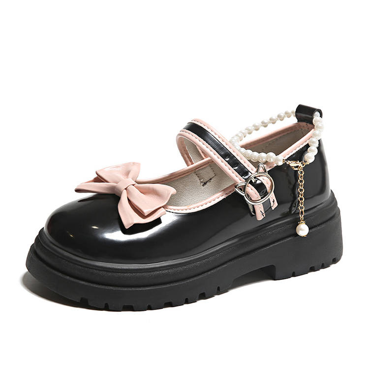 LIANGHUO Chunky Heel Mary Jane Shoes Women's