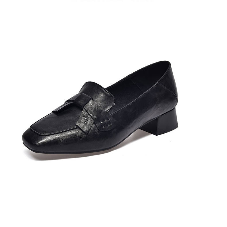 Devanro Devanro Calfskin Loafers 3cm Women's