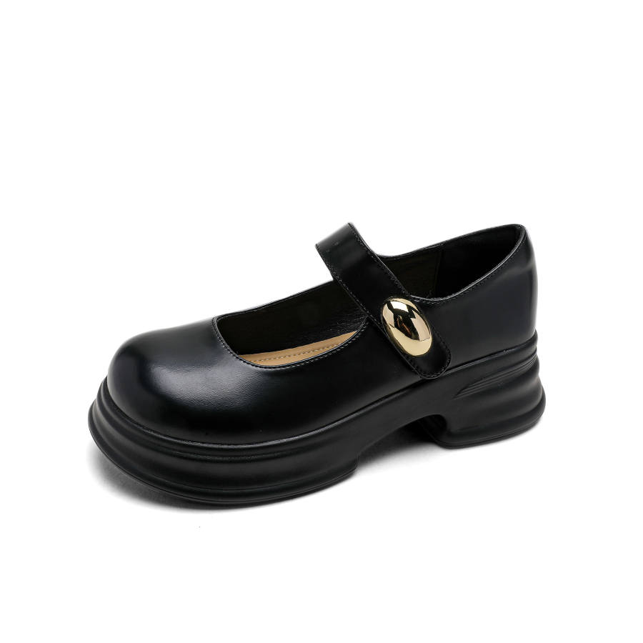 DAPHNE DAPHNE Platform Mary Jane Shoes Women's Black