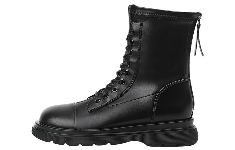 DAPHNE DAPHNE Combat Boots Women's Black