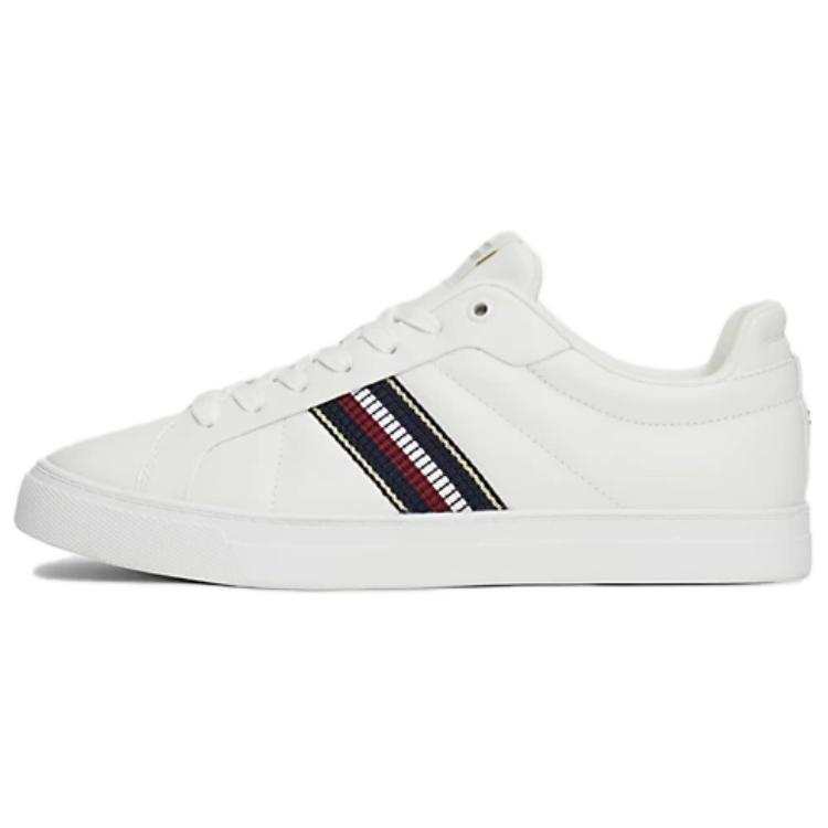 Tommy Hilfiger Leather Low top Casual Shoes Women's White