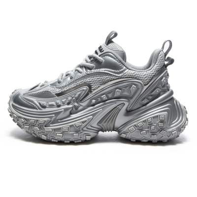Shug Slip Resistant, Abrasion Resistant, Height Increasing Low top Chunky Sneakers Unisex