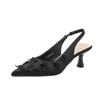 YAFEI XUANYU Silk Slim Heel High Heels 6CM Women's