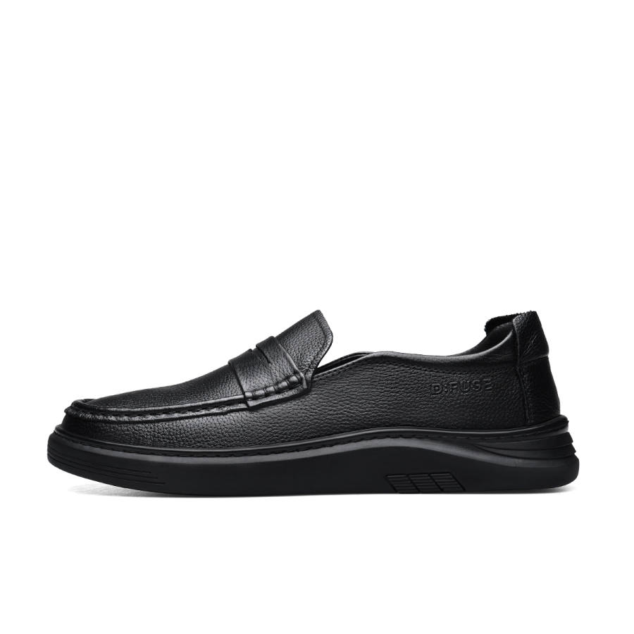 D:FUSE SCANDINAVIA D FUSE SCANDINAVIA Cow Leather Casual Shoes Men's Black