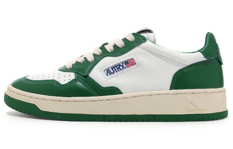 AUTRY AUTRY Medalist Low Leather 'Green White'