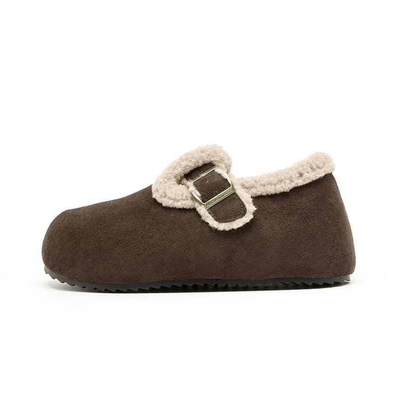 WESTLINK Cute Vintage Thickened And Fleece Lined Casual Shoes Women's