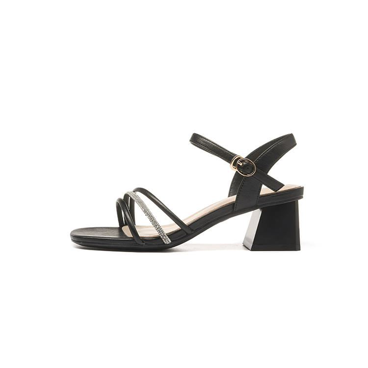 DUSTO DUSTO Pu One Strap Sandals 6CM Women's