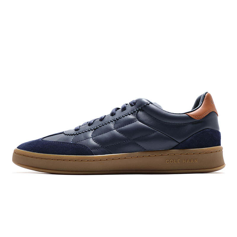 COLE HAAN Versatile Low top German Army Trainers Men's Navy Blue