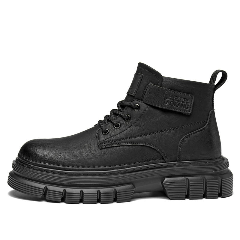 AOKANG AOKANG Short Combat Boots 5CM Men's