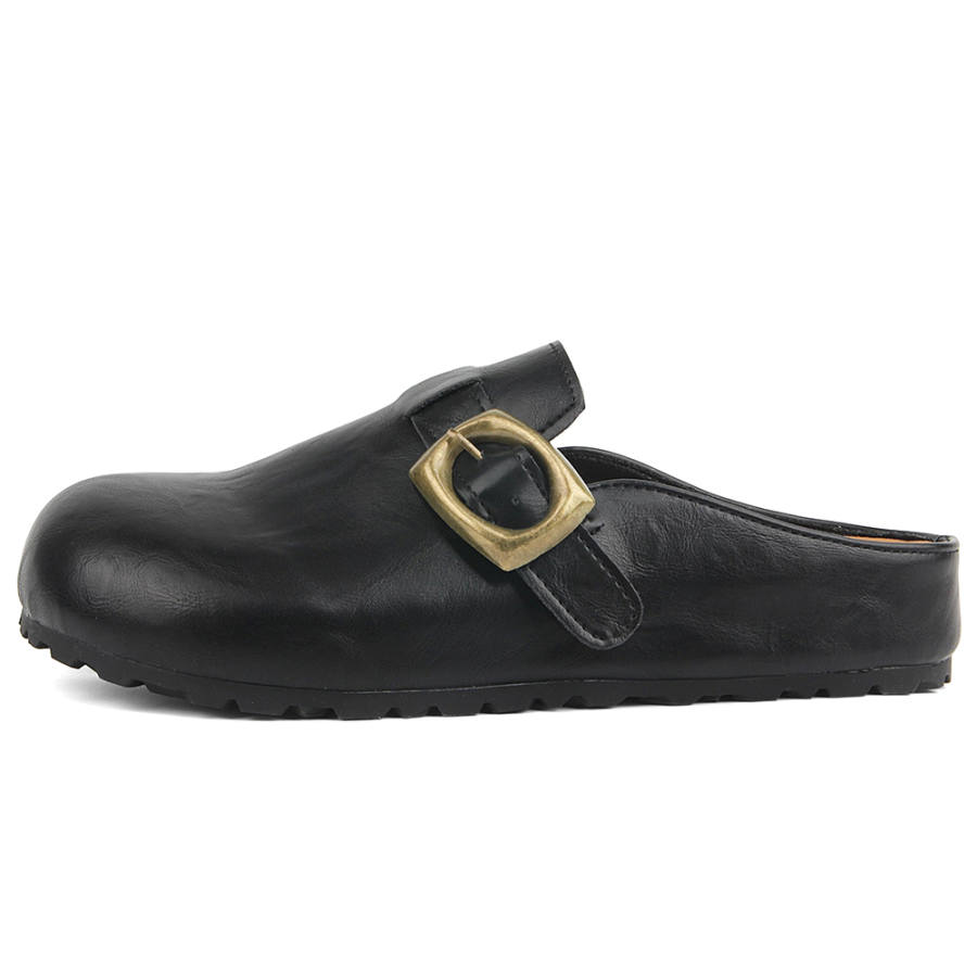 N6N8 PVC Breathable Closed Toe Slippers Women's
