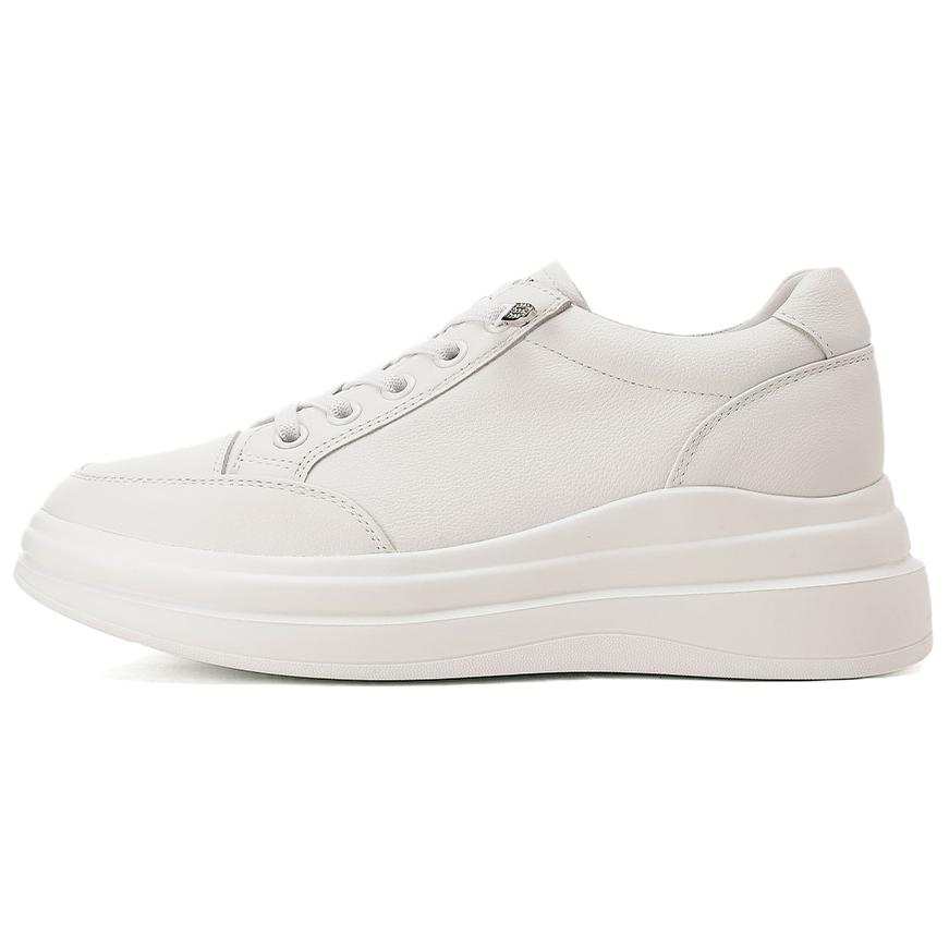 GOLDLION Cow Leather Low top Skateboard Shoes Women's