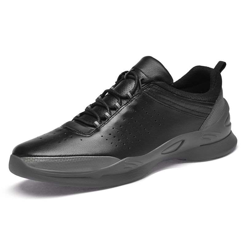 GONGNIULEITING Top Grain Cow Leather Casual Shoes Men's