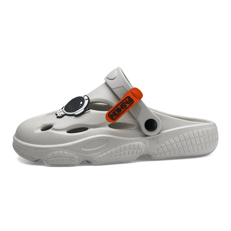 YINGLUNQISHI EVA Clogs Men's Gray