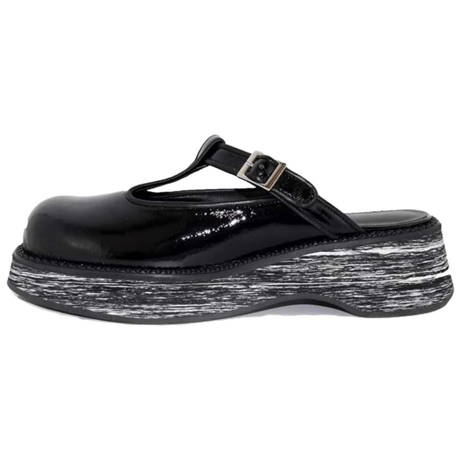 URIMERA Closed Toe Slippers Women's Black