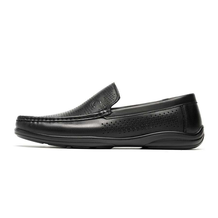 C°BANNER Cow Leather Casual Shoes Men's Black