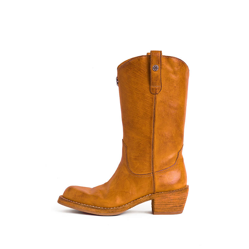 SMFK Knee High Boots Women's Sun Gold