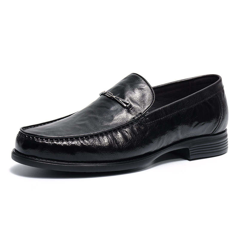 WECKER Top Grain Cow Leather Gommino Loafers Men's