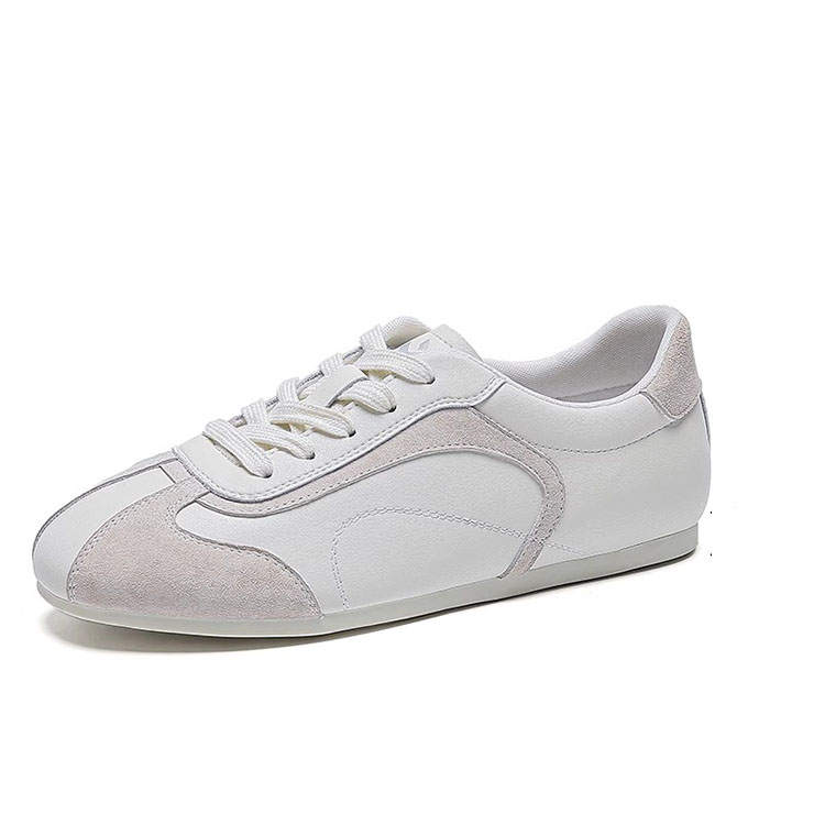WOOS BOBO Cow Split Leather Lightweight Low top Casual Shoes Women's
