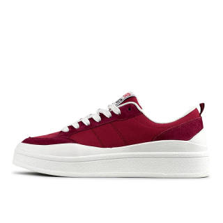 LuzaoT SUPER DRAG Lightweight Breathable Lightweight And Breathable Low top Skateboard Shoes Unisex Burgundy