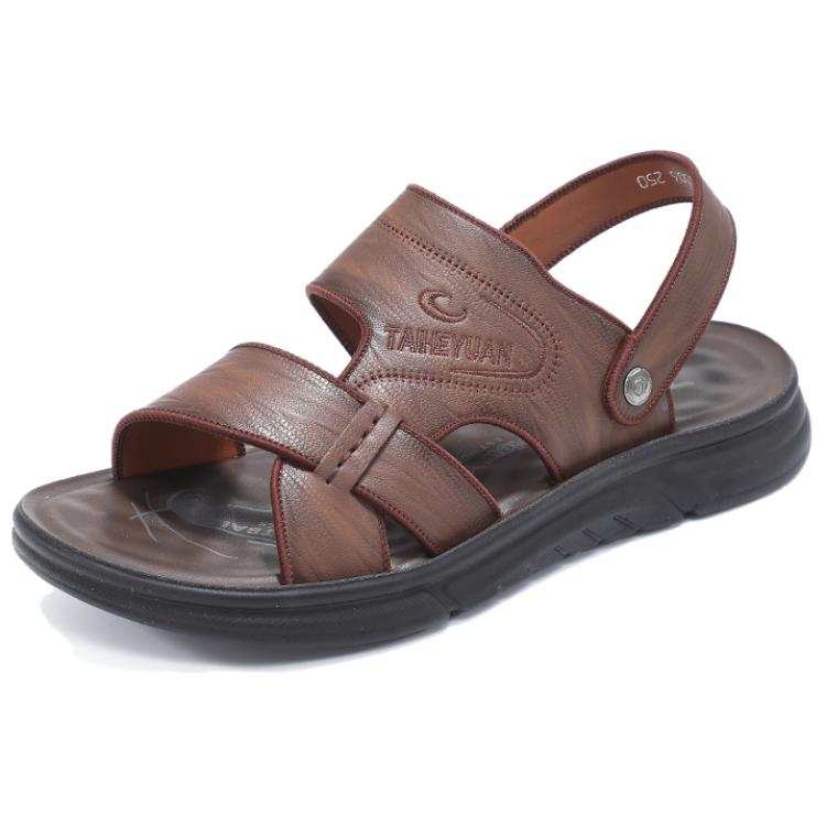 TAIHEYUAN Beach Sandals Men's Black/Brown/Khaki
