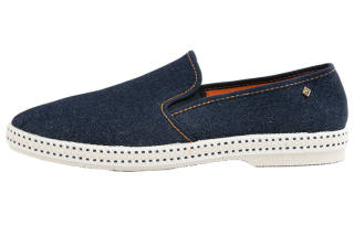 Rivieras Women's Casual Shoes Unisex Low Top Dark Denim Blue