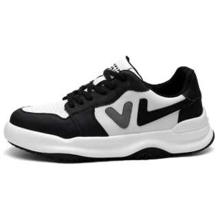 3515 Top Grain Cow Leather Low top Skateboard Shoes Men's White Black