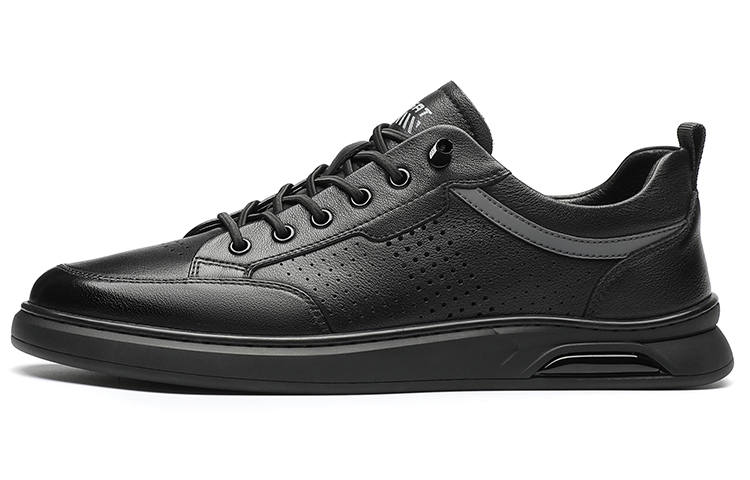 ST&SAT ST&SAT Men's Casual Shoes Men's Low Top Black/White