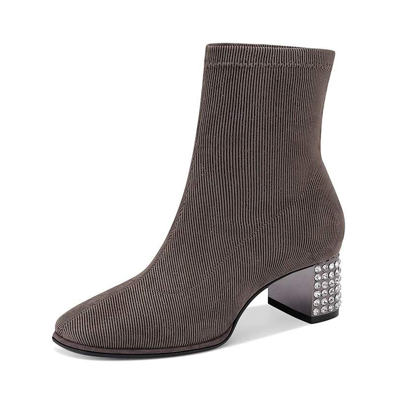 JESSICA SOPHIA Suede Ankle Boots Women's