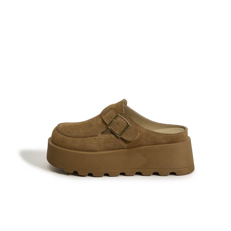 MILANLIANGE Abrasion Resistant Slip Resistant Closed Toe Slippers Women's