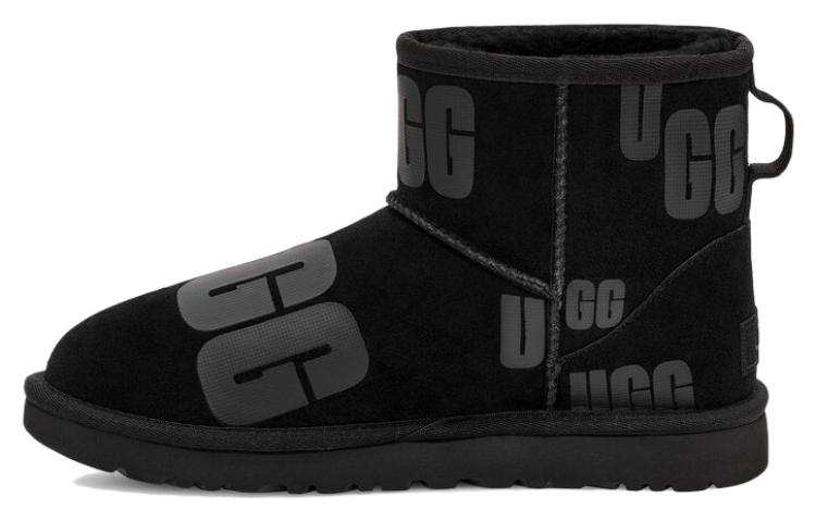 UGG UGG Classic Mini Scatter Graphic 'Black Gray' Women's