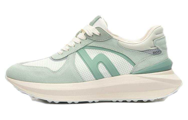 HAZZYS Fabric Low top Casual Shoes Women's Light Green