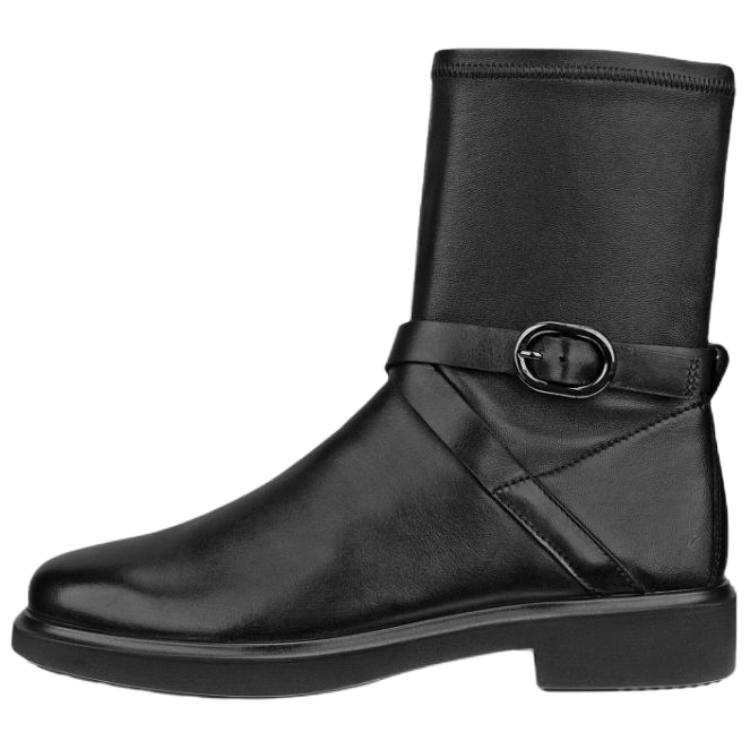 Ecco Ecco Metropole Amsterdam Leather Ankle Boots Women's Black