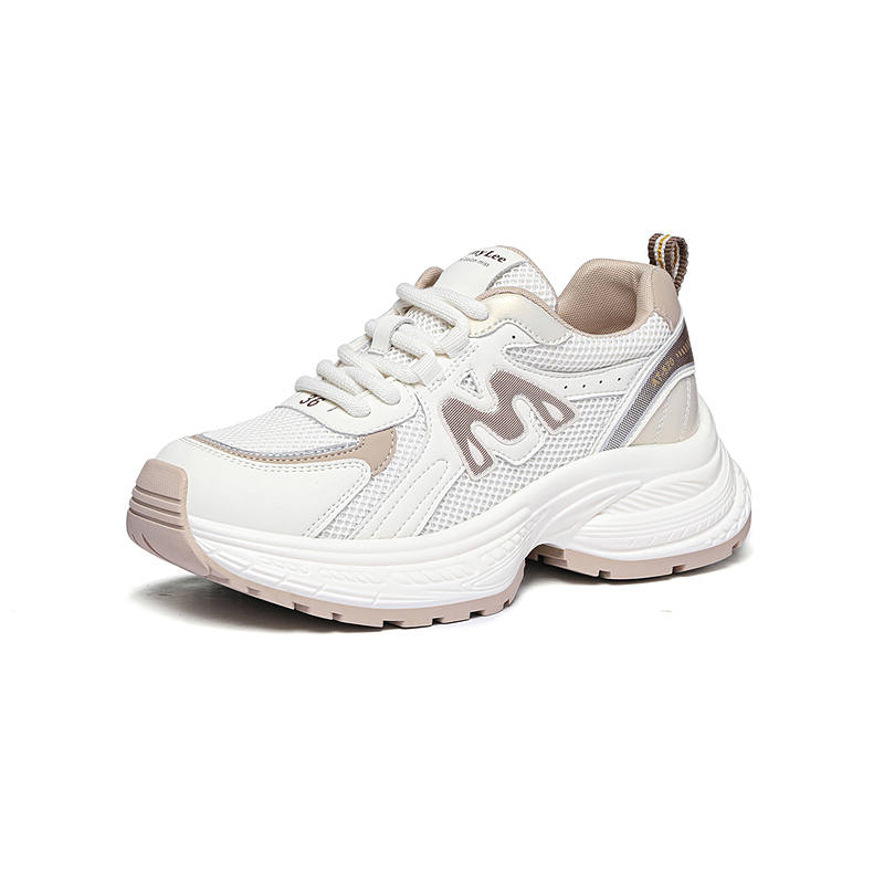 JINSITU Cushioning Abrasion Resistant Height Increasing Thermal Low top Chunky Sneakers Women's