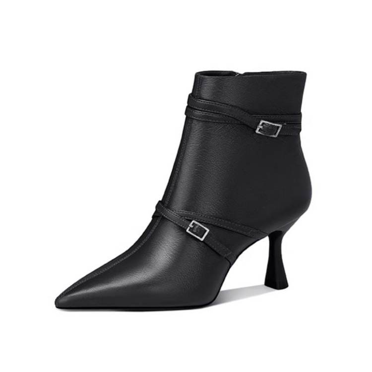 JESSICA SOPHIA Sheepskin Ankle Boots Women's