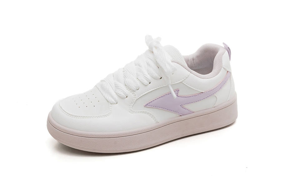 PAUL FRANK Slip Resistant Abrasion Resistant Breathable Coverage Low top Casual Shoes Women's Light Purple