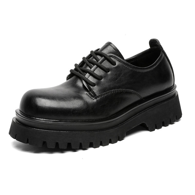 V05 Microfiber Leather Slip Resistant Slip Resistant Low top Casual Shoes Unisex Black