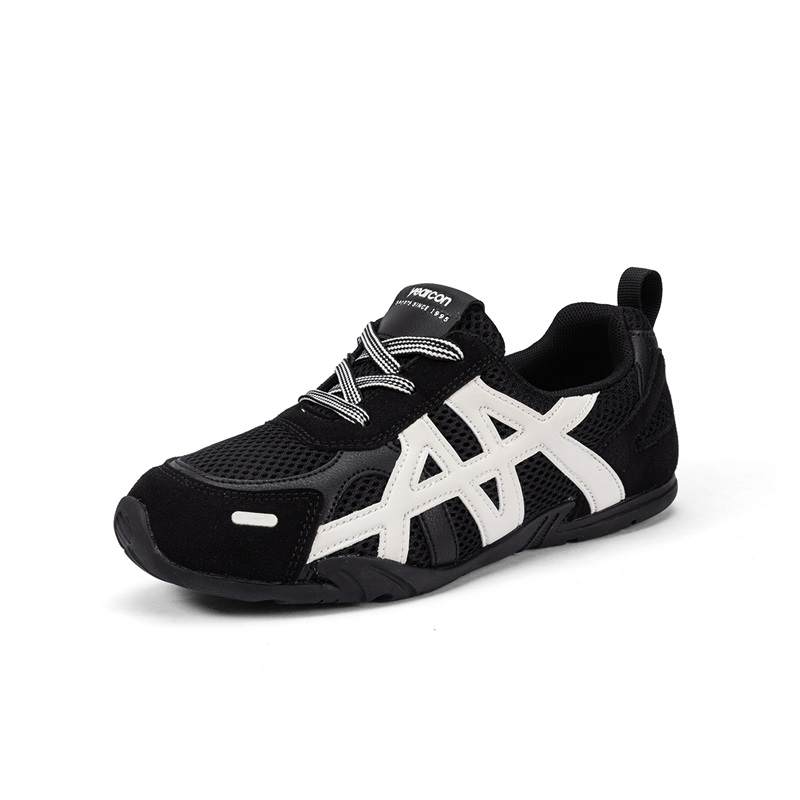 YEARCON Casual Shoes Women's Low Top Black, Red, Coffee