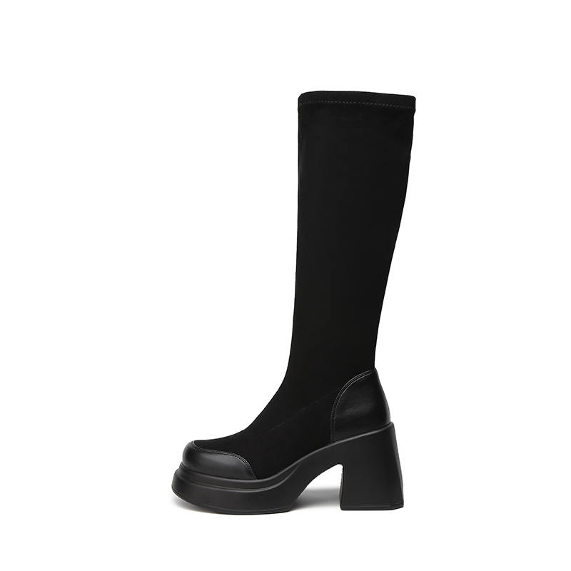 DAPHNE DAPHNE Knee high Boots 8cm Women's